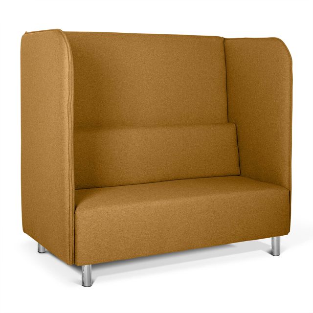 Akustik-Sofa VARIATION, SH 43 cm, B1 Stoff o. Kunstleder viele Farben